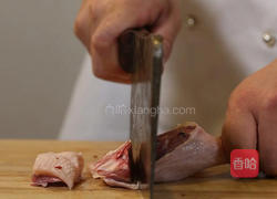 川香青笋炖田鸭的做法图解2