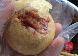 油面筋酿肉的做法图解4