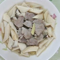 肉片炒杏鲍菇的做法[图]