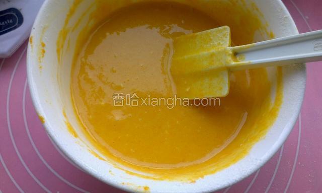 然后用橡皮刀翻版均匀，放一边备用