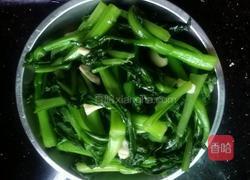 清炒菜心的做法图解5