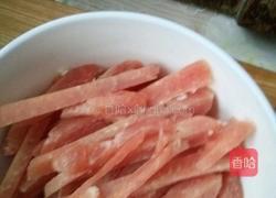 肉炒广东菜的做法图解2