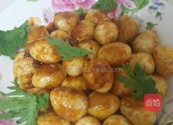 虎皮鹌鹑蛋的做法图解5