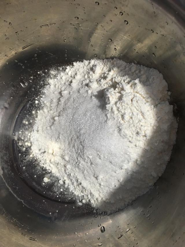 放面粉➕白糖