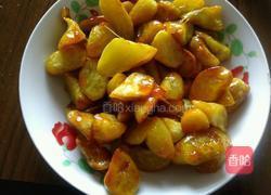 拔丝山芋块的做法图解6