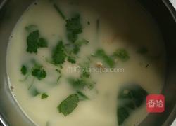 宝宝营养辅食（菠菜鲫鱼汤）的做法图解8