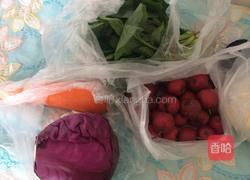 纯手工营养蔬菜蝴蝶面的做法图解1