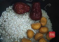 板栗红枣粥的做法图解4