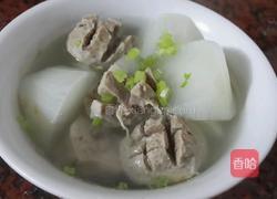 牛筋丸萝卜汤的做法图解4