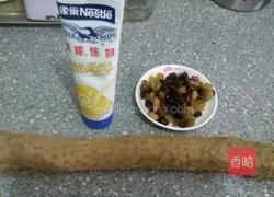梅花密豆山药的做法图解1