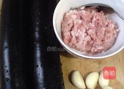 蒜香肉末茄子的做法图解1