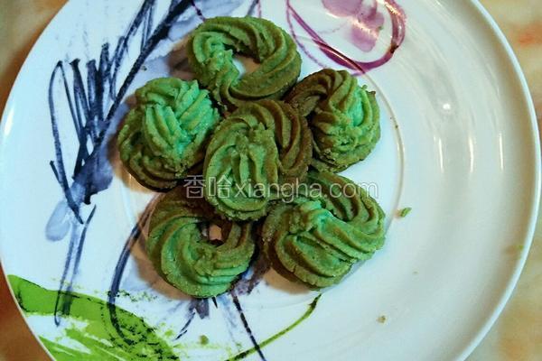 翠绿脆口曲奇
