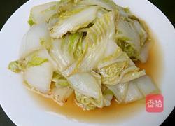 醋溜白菜的做法图解5