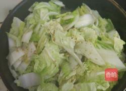 醋溜白菜的做法图解3