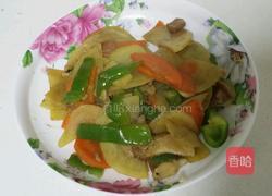 土豆片炒大辣椒的做法图解9
