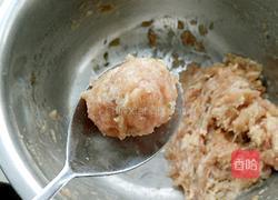 小白菜汆丸子汤的做法图解6