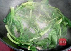 小白菜汆丸子汤的做法图解9