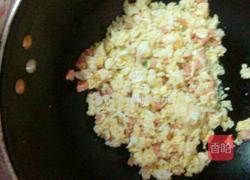 西红柿火腿蛋炒饭的做法图解5