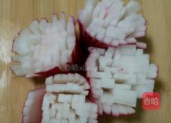 菊花萝卜的做法图解5