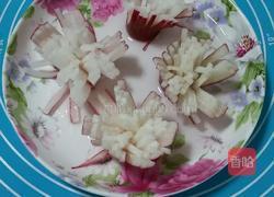 菊花萝卜的做法图解7