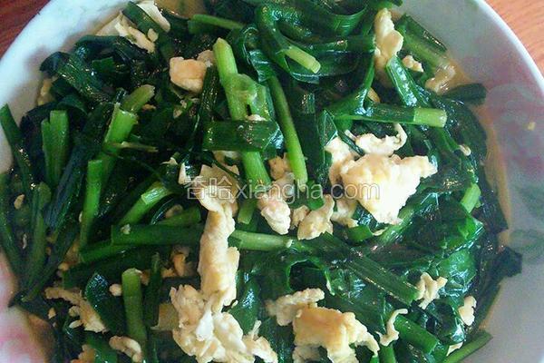 韭菜炒鸡蛋