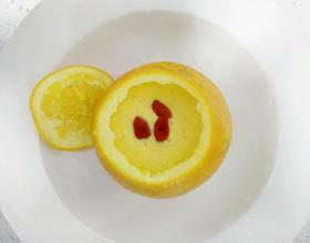 甜橙蒸蛋[图]