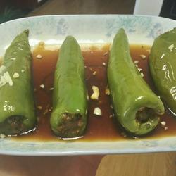 青椒灌肉的做法[图]