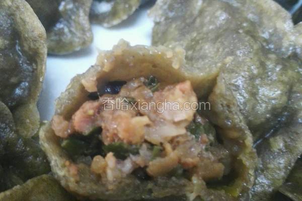 杂粮蒸饺