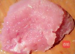 猪肉炒花菜的做法图解1