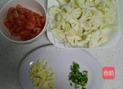 蕃茄烩菜花的做法图解1