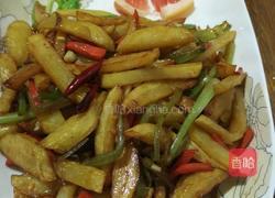 香煎土豆条的做法图解6