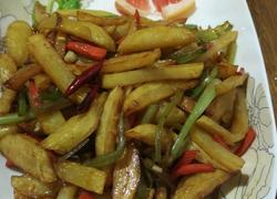 香煎土豆条