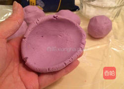 紫薯糯米椰丝饼的做法图解5