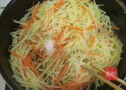 醋溜三丝的做法图解4