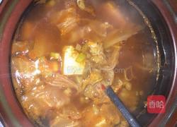 泡菜豆腐汤的做法图解4