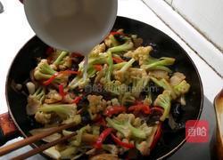小炒菜花的做法图解8