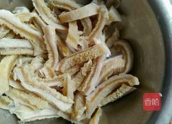 香辣蒜苔牛肚的做法图解2