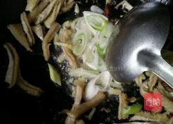 香辣蒜苔牛肚的做法图解5