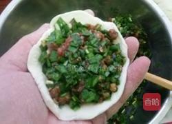 韭菜馅饼的做法图解4
