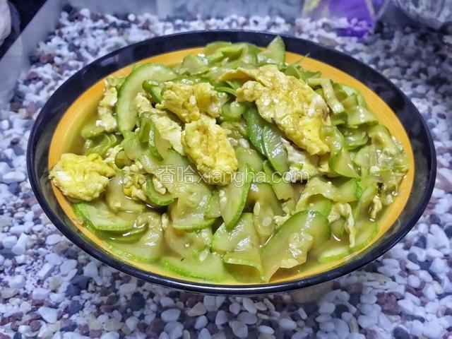 茭瓜炒鸡蛋