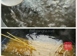 意大利面(青酱白兰地海鲜通心面)的做法图解5