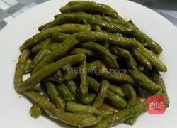 麻酱烧豆角的做法图解6