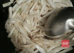 醋溜白菜帮的做法图解4