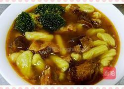 西红柿牛肉酱汤猫耳面的做法图解8