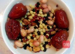 香浓五谷豆浆的做法图解2