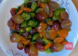 红提子炒青瓜南瓜的做法图解8