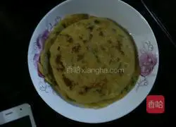 Illustration of how to make chive pancakes 6