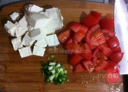 番茄花菜炖豆腐的做法图解3