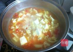 番茄花菜炖豆腐的做法图解7