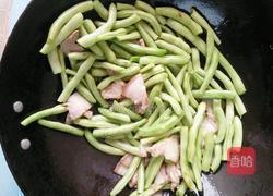 四季豆焖面的做法图解3